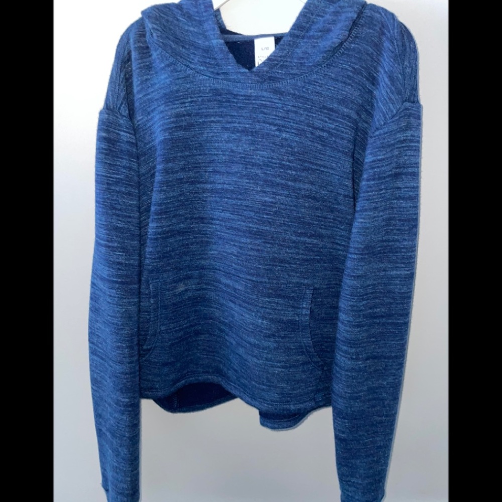 athleta girl cropped sweatshirt